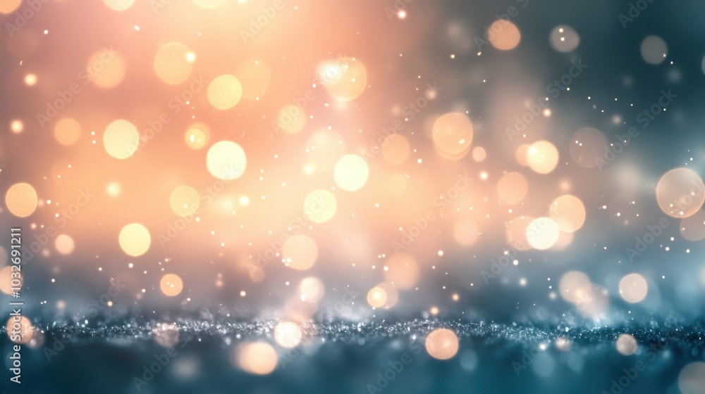 Soft Bokeh Background with Warm Color Hues Soft Bokeh Background with Warm Color Hues