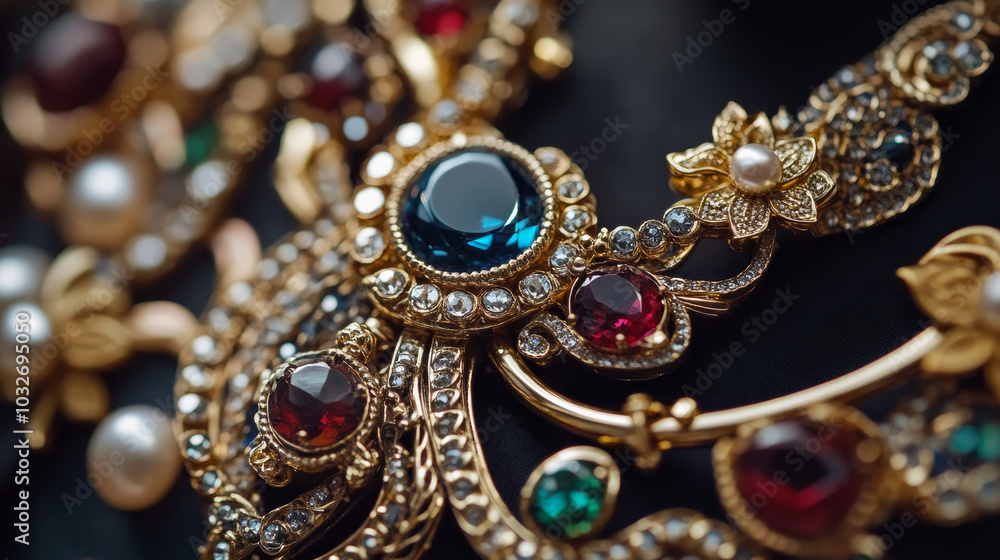 Include close-up shots or detailed views of individual necklaces to showcase their intricate designs, stones, or unique features. Include close-up shots or detailed views of individual necklaces to showcase their intricate designs, stones, or unique features.