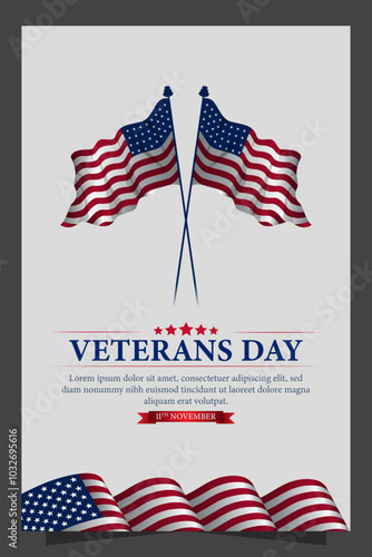 Veterans Day, observed on November 11th, is a U.S. holiday that honors military veterans who have served in the Armed Forces.