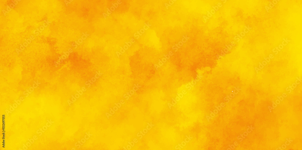 Abstract vibrant yellow watercolor on white background.Abstract yellow watercolor background,place for text. Watercolour texture. Summer backdrop. Performed with several wide brush strokes. Abstract vibrant yellow watercolor on white background.Abstract yellow watercolor background,place for text. Watercolour texture. Summer backdrop. Performed with several wide brush strokes.