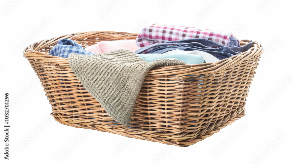 Obraz premium basket with laundry