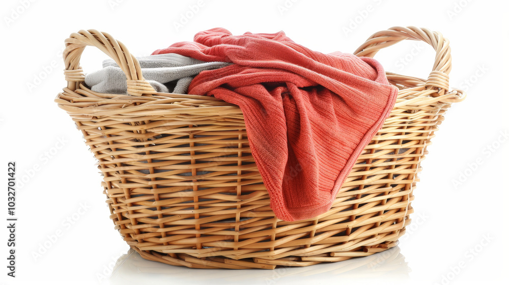 Obraz premium basket with laundry