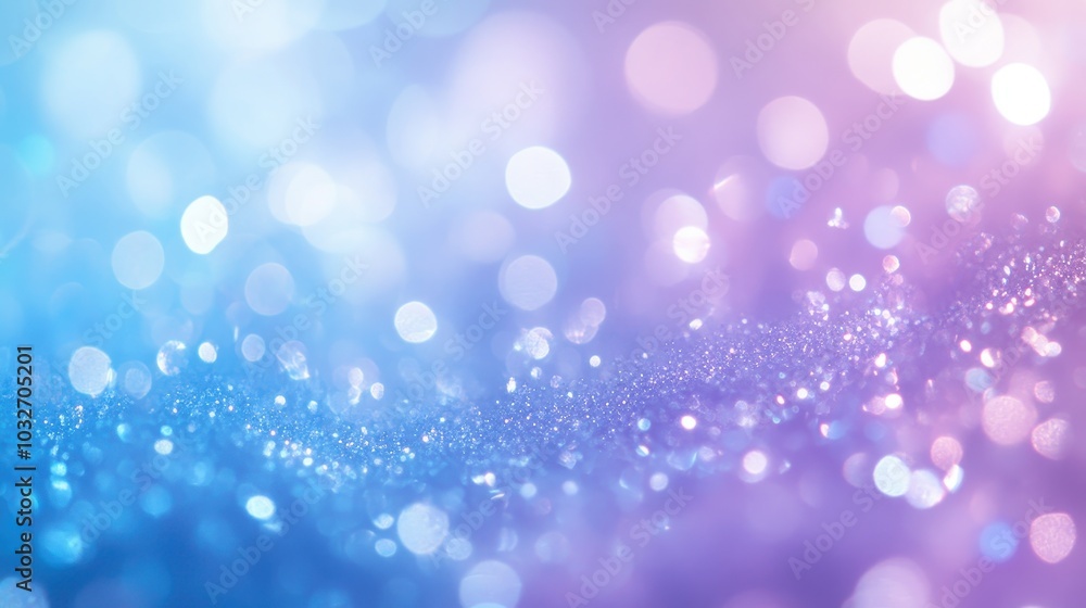 Soft Gradient Background with Bokeh Effect and Sparkles Soft Gradient Background with Bokeh Effect and Sparkles