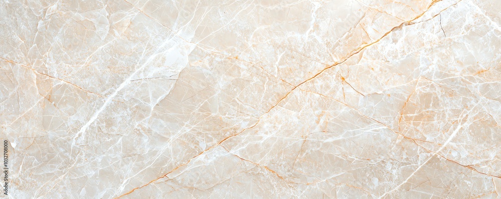 Fototapeta premium Elegant light marble surface with subtle veining and texture, perfect for interior design or decorative projects.