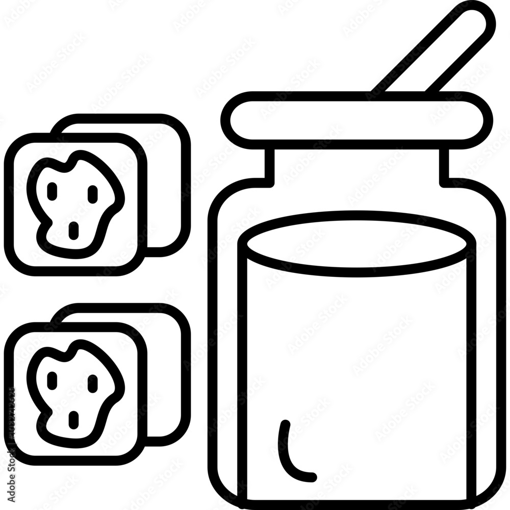 Dulce De Leche Icon Dulce De Leche Icon