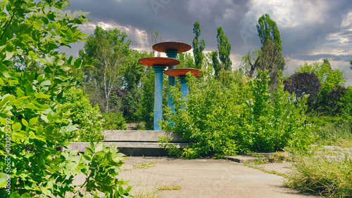 Photography Abandoned places, Bucov park, near Ploiesti, Romania