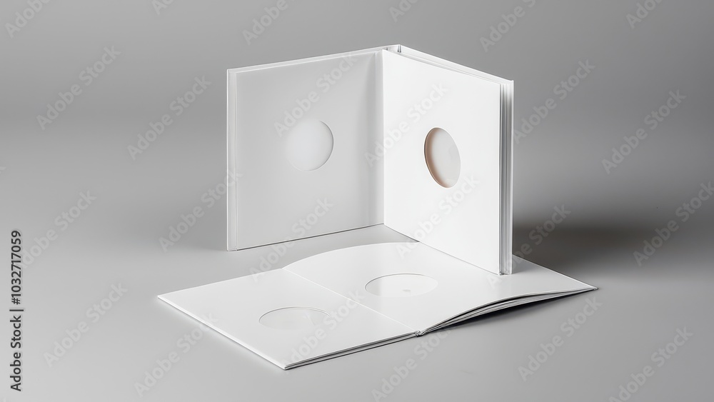 Versatile CD digipack mockup featuring customizable front and back covers. Perfect for promoting music or corporate media projects. Easy to edit and ready to use Versatile CD digipack mockup featuring customizable front and back covers. Perfect for promoting music or corporate media projects. Easy to edit and ready to use