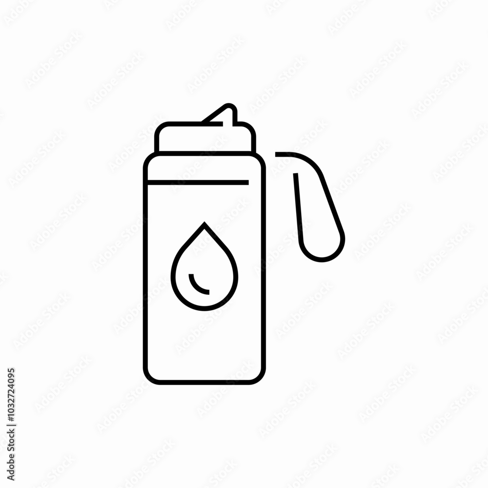 water bottle icon sign vector water bottle icon sign vector
