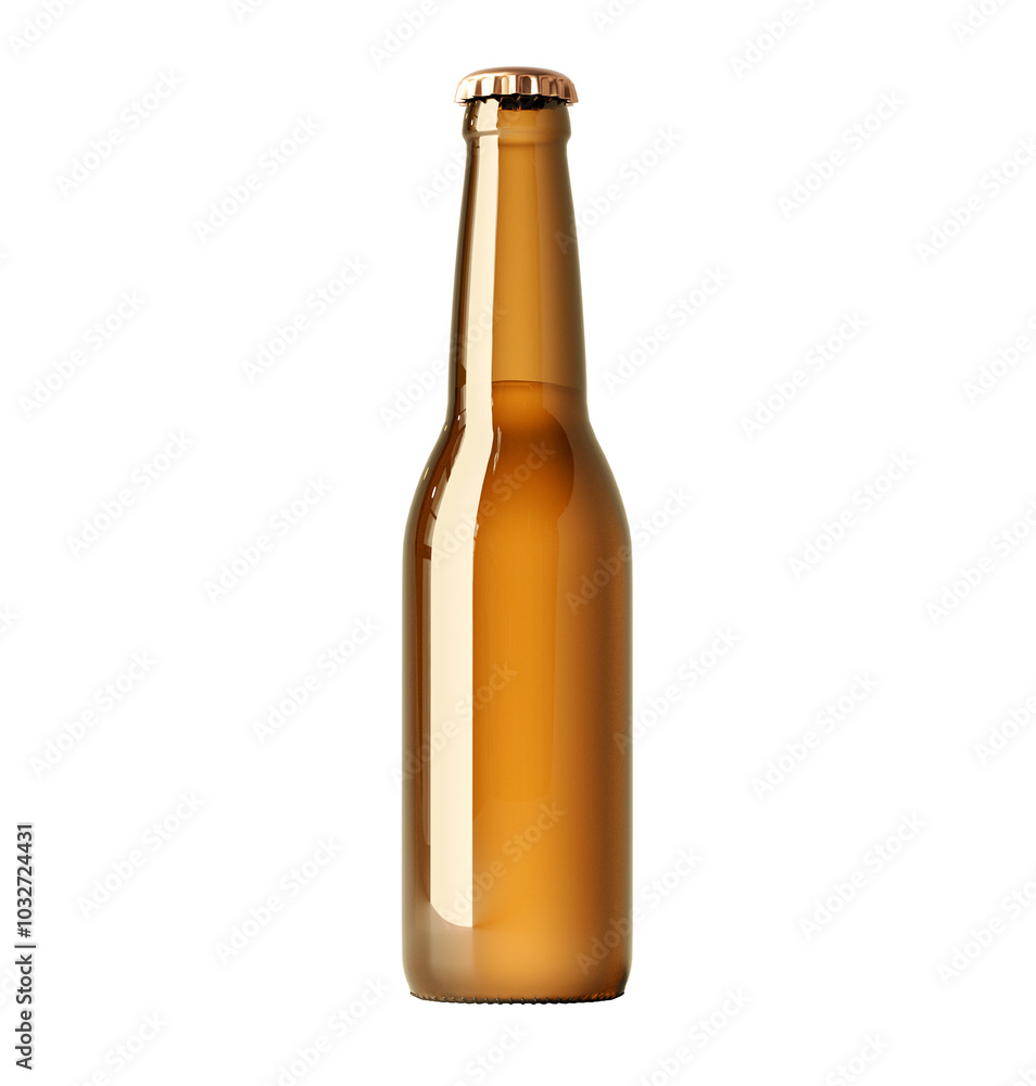 glass beer bottle, whiskey, cognac, brandy beer bottle isolated on white background, mockup, blank, plain, 3d illustration, 3d rendering glass beer bottle, whiskey, cognac, brandy beer bottle isolated on white background, mockup, blank, plain, 3d illustration, 3d rendering