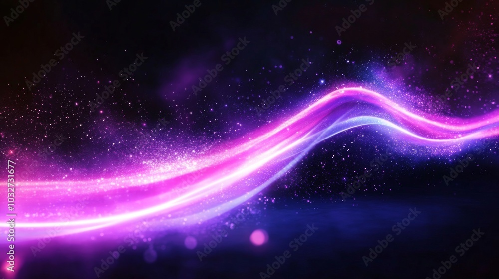 Abstract Light Wave Background Abstract Light Wave Background