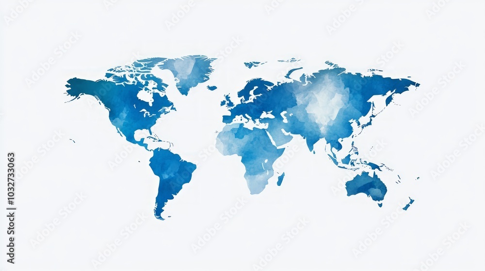 Fototapeta premium World Map, Very high resolution world map, isolated on white background. Infographic, Flat Earth, Globe similar worldmap icon. annual report, Travel worldwide, map silhouette backdrop