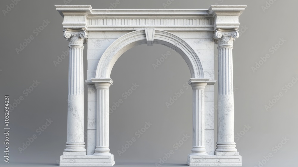 Obraz premium Classical Marble Archway