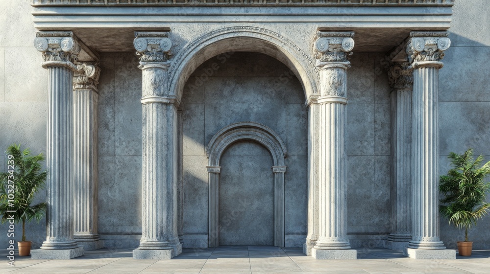 Classical Architecture Stone Facade Classical Architecture Stone Facade