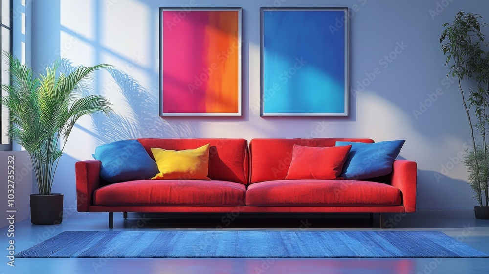 Vibrant Modern Living Room Decor Vibrant Modern Living Room Decor