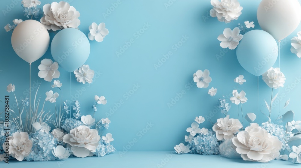 Balloon Flowers Blue Aesthetic Balloon Flowers Blue Aesthetic