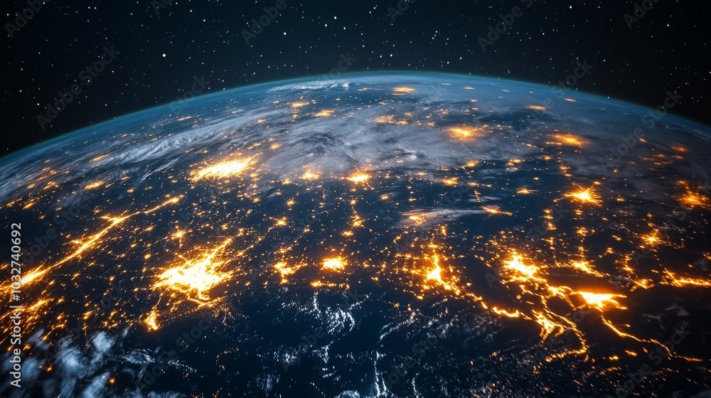 Earth at Night from Space Earth at Night from Space