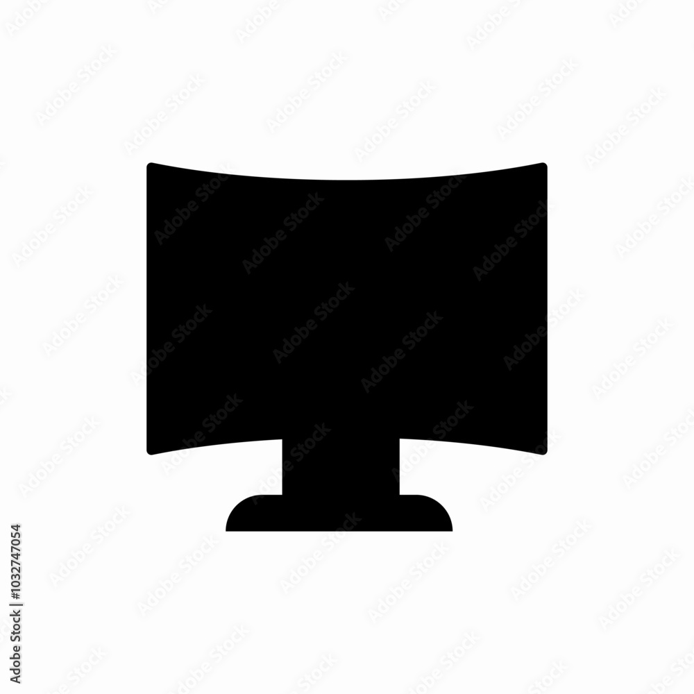 smart tv icon sign vector smart tv icon sign vector