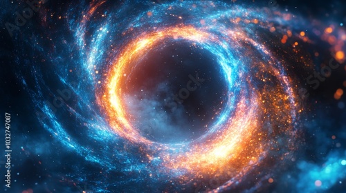 Cosmic Vortex in Space