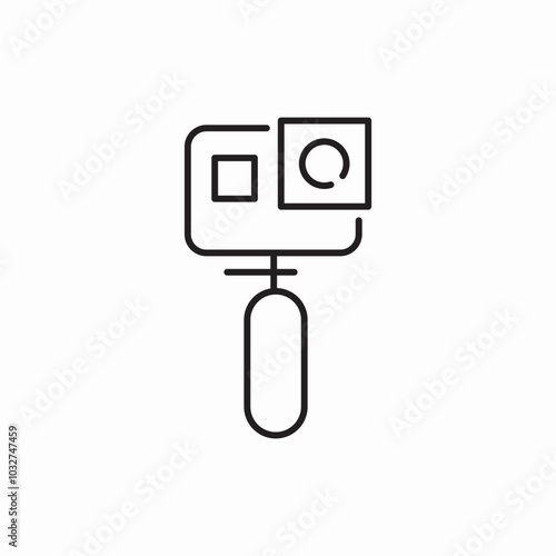 video camera icon sign vector