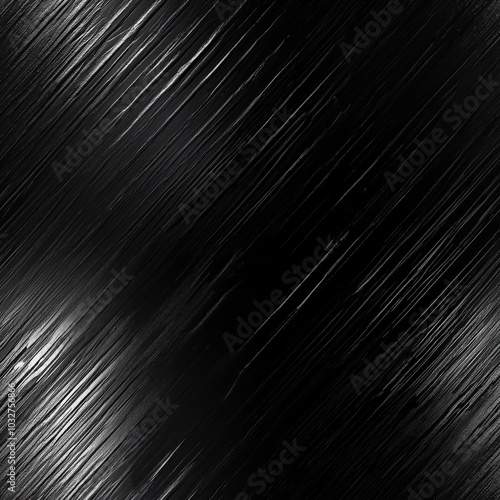 Elegant abstraction of light and shadow on a metallic surface with delicate textures. Generative AI