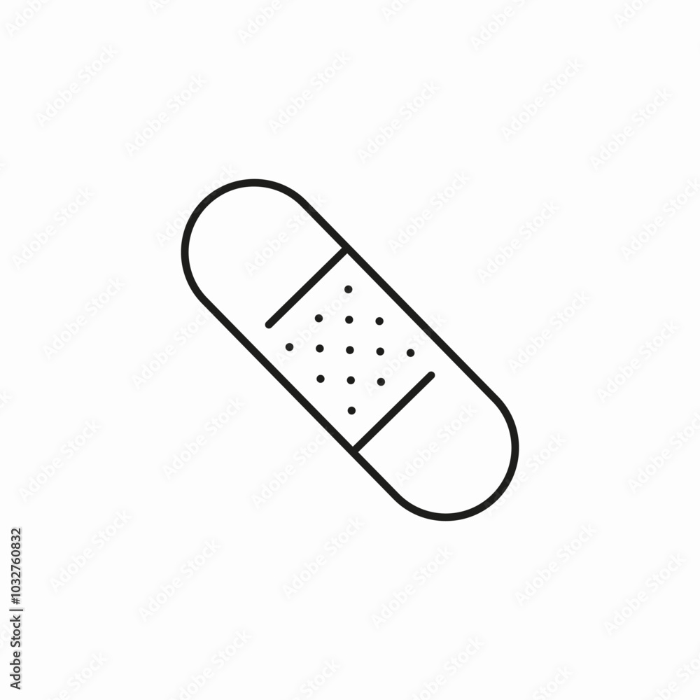 aid bandage icon sign vector aid bandage icon sign vector