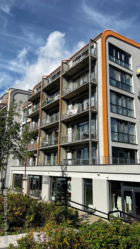 Obraz premium apartment building