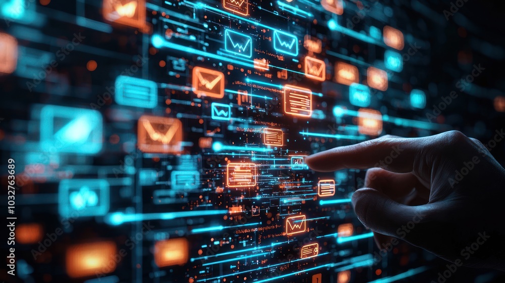 a digital chat window with instant messages being typed, representing modern communication through technology a digital chat window with instant messages being typed, representing modern communication through technology