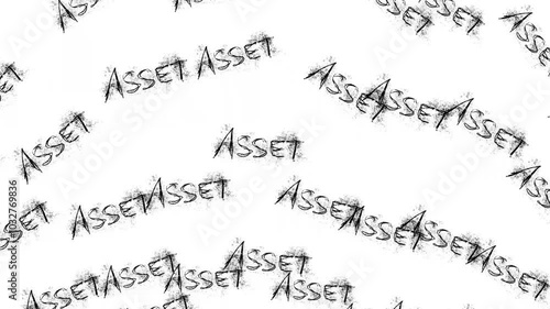 asset words animation video photo