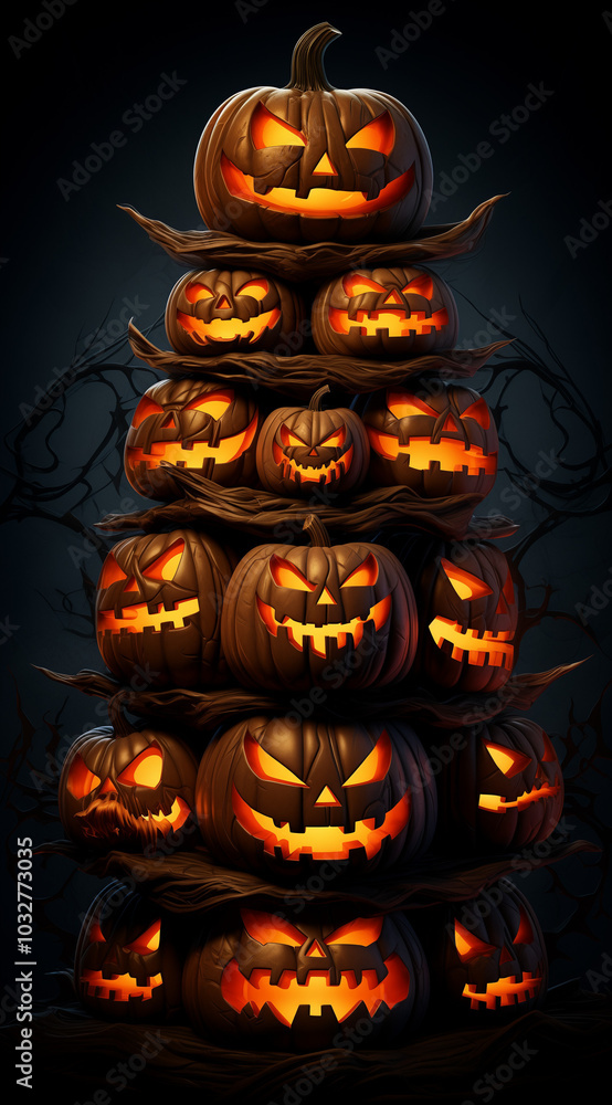 Halloween jack o lantern Halloween jack o lantern