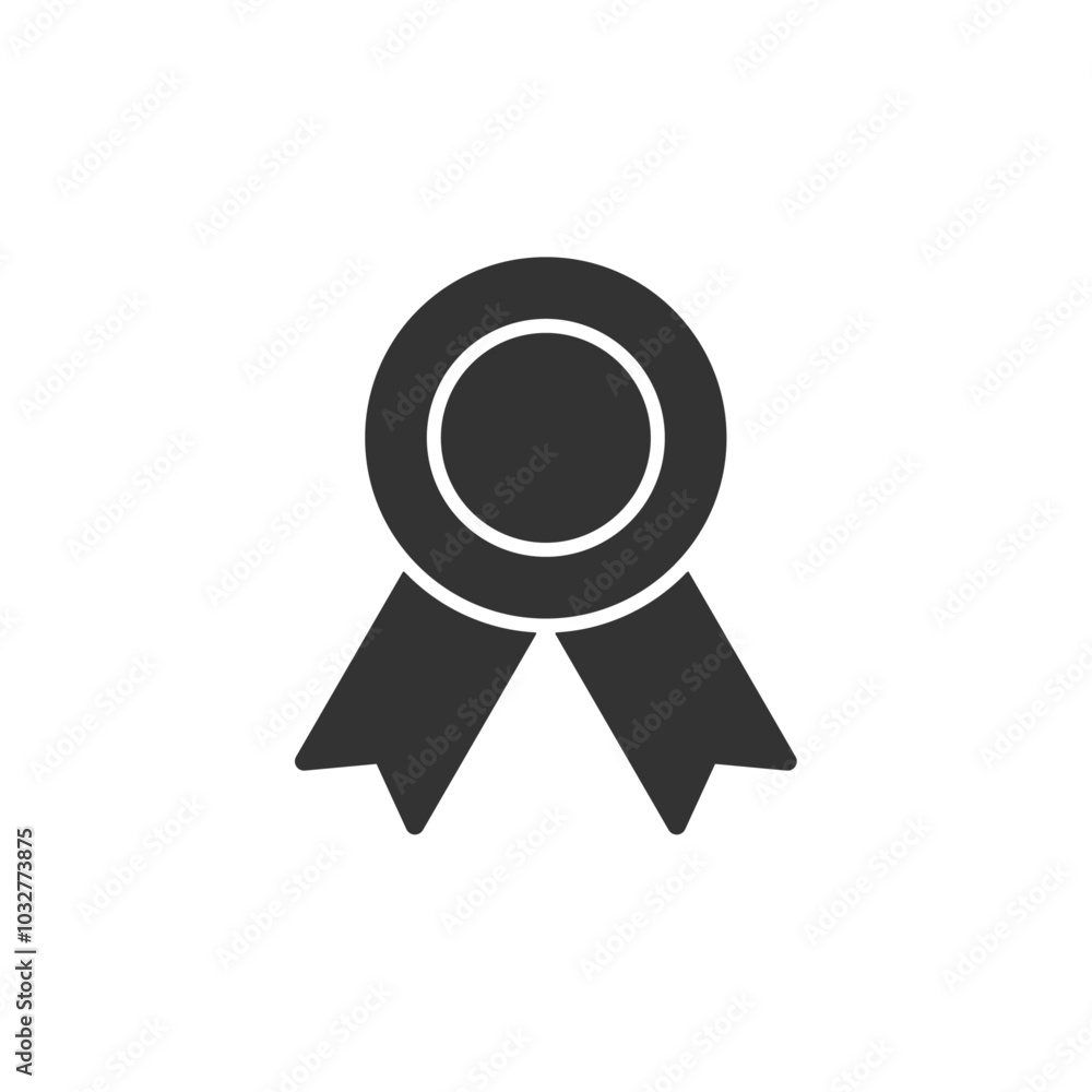 Badge icon. Ribbon symbol modern, simple, vector, icon for website design, mobile app, ui. Vector Illustration