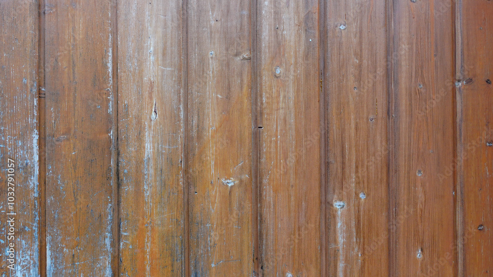 Rustic Wooden Wall With Rich Texture and Natural Variations in Color Rustic Wooden Wall With Rich Texture and Natural Variations in Color