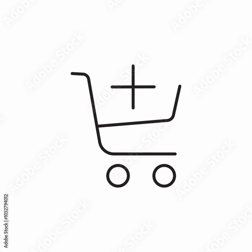 shopping cart check mark icon sign vector