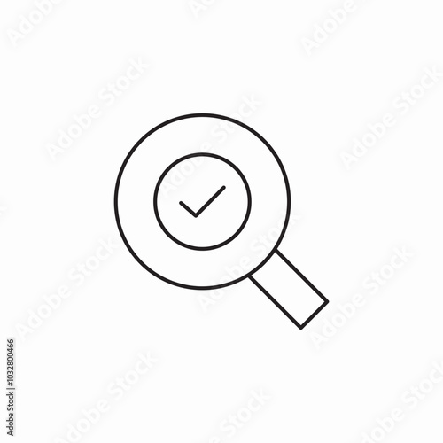 check mark icon sign vector