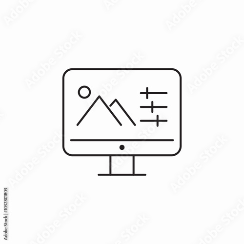 website prototyping icon sign vector