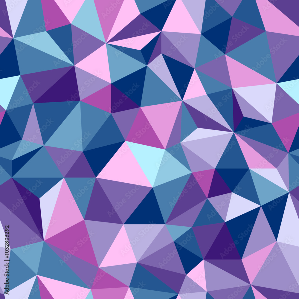 Geometric shapes repeating pattern Geometric shapes repeating pattern