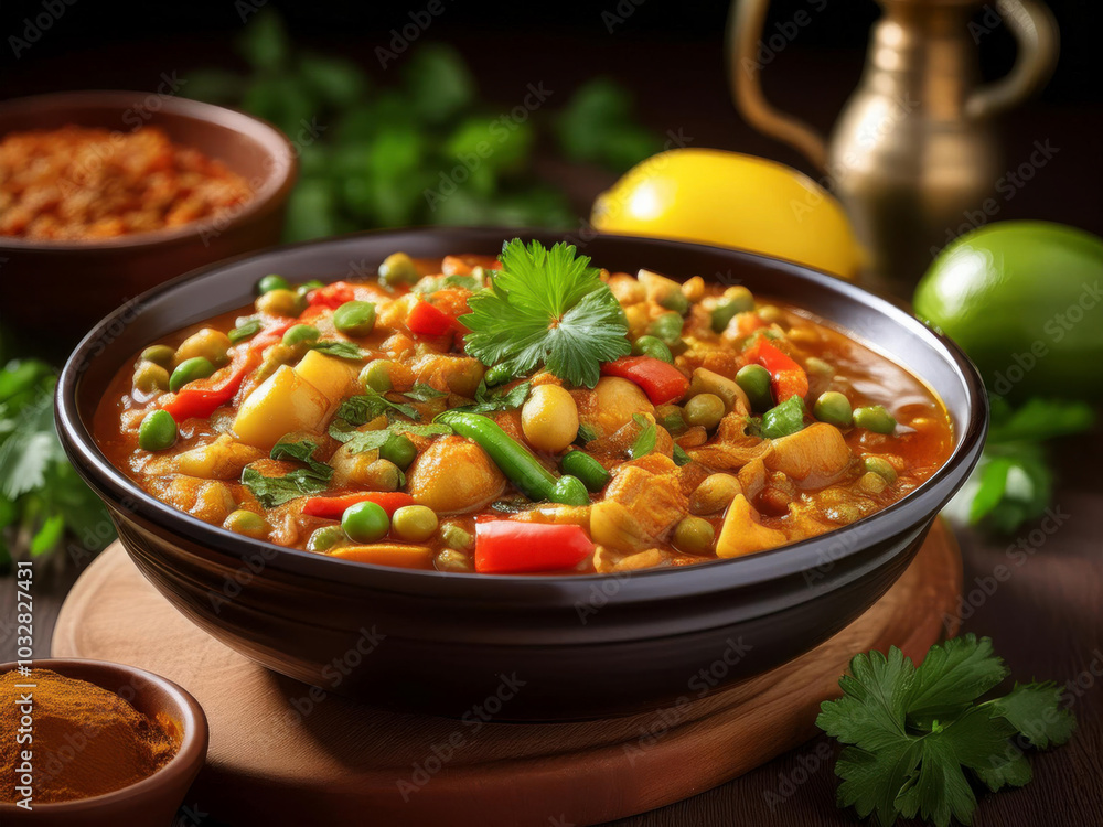 beans and vegetables stew beans and vegetables stew