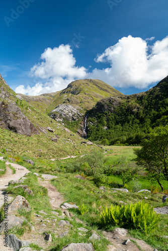 Path to Steall Waterfall in Glen Nevis