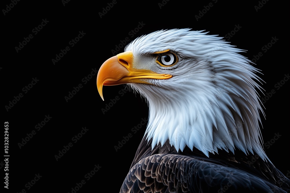 The Eagle’s Power: A Close-Up Portrait of Freedom The Eagle’s Power: A Close-Up Portrait of Freedom
