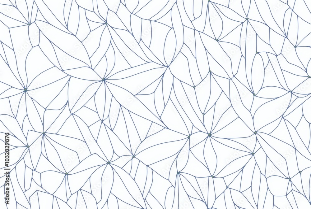 A pattern of blue and white doodles, featuring an intricate network of lines A pattern of blue and white doodles, featuring an intricate network of lines