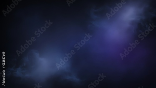 Abstract smoky purple background. Generative Ai.