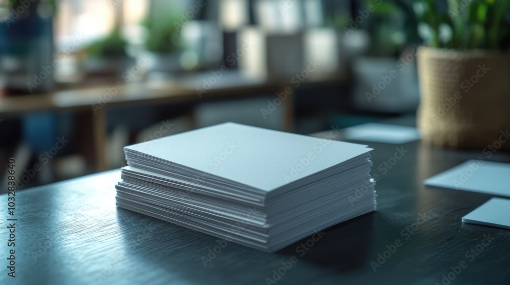 A lot of papers stacked on a table A lot of papers stacked on a table