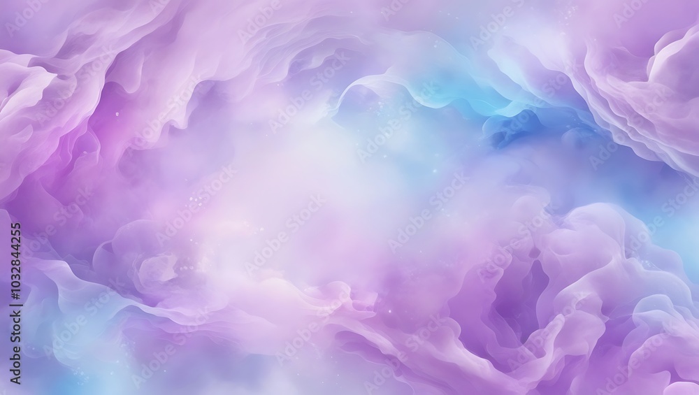 Fototapeta premium Abstract background with purple smoke. Generative Ai.
