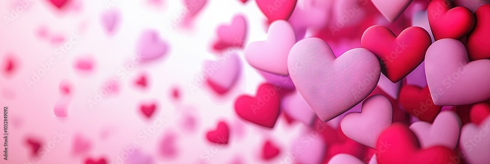 3D animated cartoon valentines day, solid background, copy space 3D animated cartoon valentines day, solid background, copy space