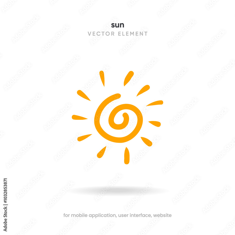Simple hand draw sun icon set. Shine sun ray set. Sun drawing icon set. Yellow sun star icons collection. Summer, sunlight, nature, sky. Vector illustration isolated on white background. Simple hand draw sun icon set. Shine sun ray set. Sun drawing icon set. Yellow sun star icons collection. Summer, sunlight, nature, sky. Vector illustration isolated on white background.