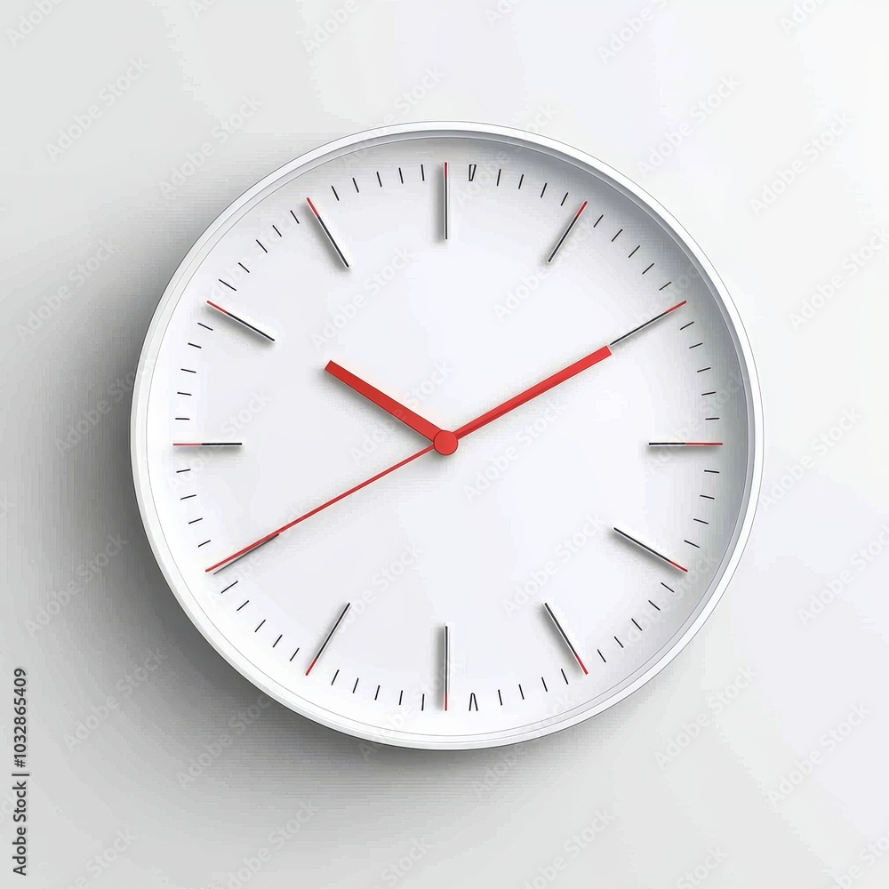 An isolated gray clock icon on a white or transparent background, An isolated gray clock icon on a white or transparent background,