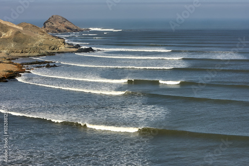 Chicama is famous for being home to one of the longest left-hand waves in the world. It is a renowned surf spot located in northern Peru, near the town of Puerto Malabrigo, in the La Libertad region