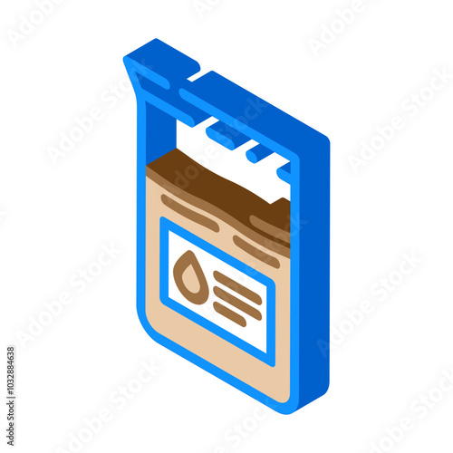 crude oil industry isometric icon vector. crude oil industry sign. isolated symbol illustration