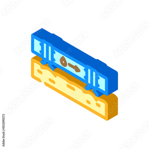 pipeline oil industry isometric icon vector. pipeline oil industry sign. isolated symbol illustration