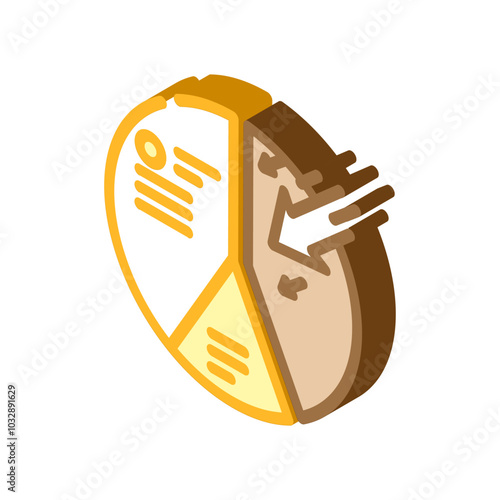 import oil industry isometric icon vector. import oil industry sign. isolated symbol illustration
