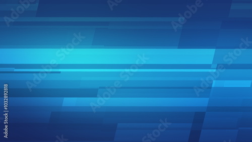Bright blue abstract hi-tech geometric motion design. Seamless looping. Video animation Ultra HD 4K 3840x2160